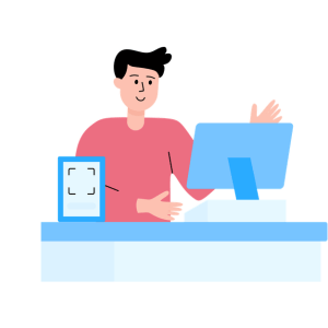 サーバ整理の​イメージイラスト