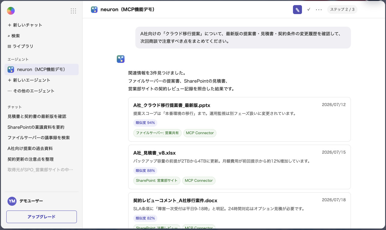 MCP機能